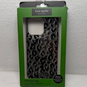 Kate Spade Leopard Print‎ Case for iPhone 15 Pro Max